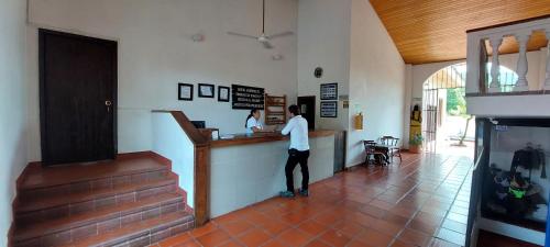大堂, Hotel y Parque Acuatico Agua Sol Alegria in 昂達
