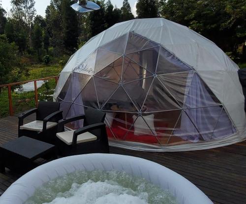 Domo -glamping luna in Ráquira