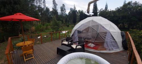 Domo -glamping luna in Ráquira