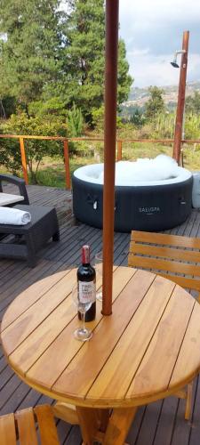 Domo -glamping luna in Ráquira