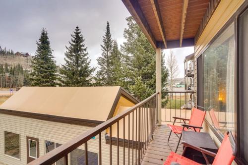 Brian Head Studio Condo with Balcony and Mountain View - Apartment - Brian Head