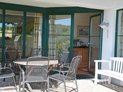 المنظر الخارجي, Seedorper Reethus mit Hafenblick, Kamin und Sauna in Altensien