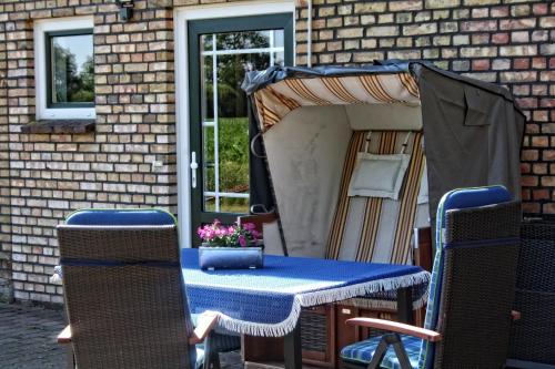 Фасада на хотела, Detjens - FeWo in ruhiger Lage mit Terrasse und Garten in Ellingstedt