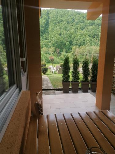 Balkons/terase, Studio sa francuskim i pomoćnim ležajem - Romansa (Studio sa francuskim i pomocnim lezajem - Romansa) in Ribare