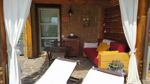Erkély/terasz, Agriturismo La Dependance in Sorano