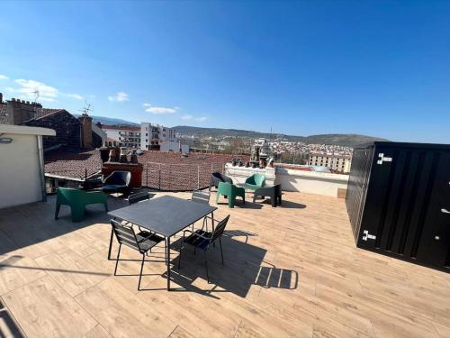 Appartement superbe Rooftop 70m2 Clermont Ferrand - Location saisonnière - Clermont-Ferrand