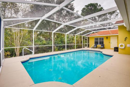 Canal-Front Palm Coast Home with Pool, Theater Room! in Palm Coast, USA