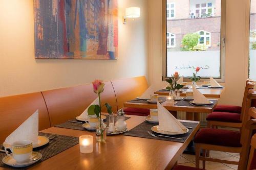 Restaurant, Hotel Cristobal in Winterhude