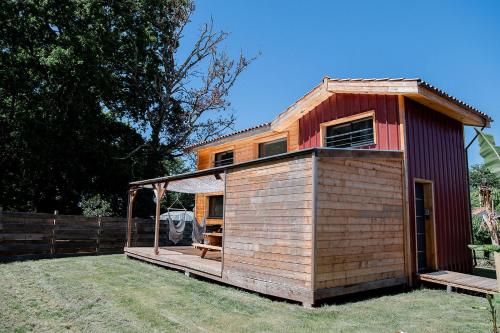 Tiny contemporaine et cosy avec jacuzzi