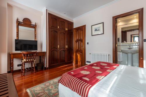 1 double bed