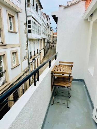 El sauce de la calle Sinagoga Precioso apartamento en el centro de La Coruña