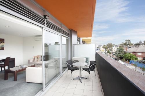 陽台/露台, 聖基爾達中央公寓 (St Kilda Central Apartments) in 聖科達