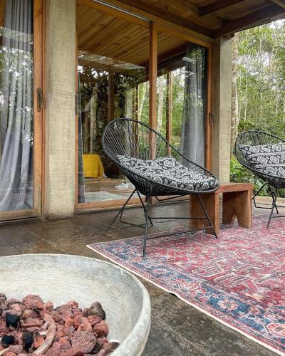 Chalet ecologico en el lago calima, Cielo Verde