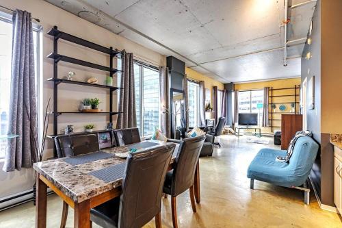 Industrial-style Cityscape 1 Bedroom Loft - Alberta
