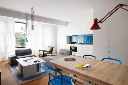 Central Apartment with Free Parking and Balcony, Sofia (Foto 4)