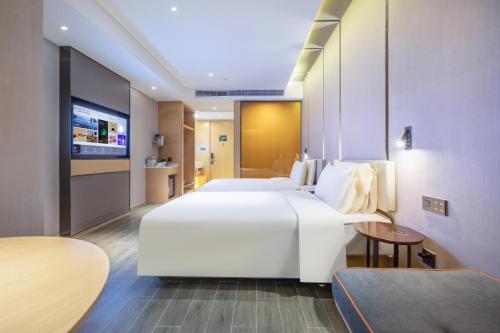 Superior Twin Room with Inner Window room in Atour Hotel Hefei South Railway Station North Square