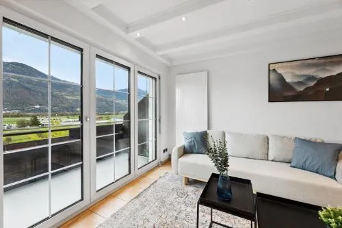 Sonniges Apartment mit traumhaftem Bergblick in Buchs, Schweiz