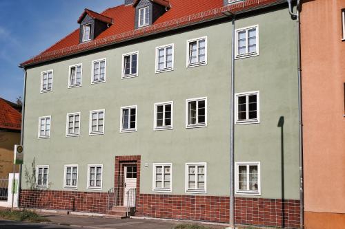 Viesnīcas āriene, Pößnecker Werkstätten -Tessenow Wohnung (Poßnecker Werkstatten -Tessenow Wohnung) in Possneck