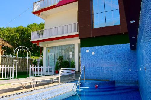 Swimming pool, River Stay - Homestay by Wanderlust Rural Tourism in Jhajra