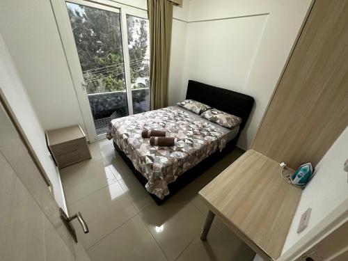 Kyrenia center, 2 bedroom, 1 living room, residential apartment