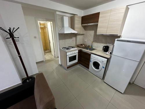 Kyrenia center, 2 bedroom, 1 living room, residential apartment