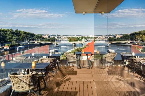 Balcony/terrace, President Hotel Prague near Charles Bridge