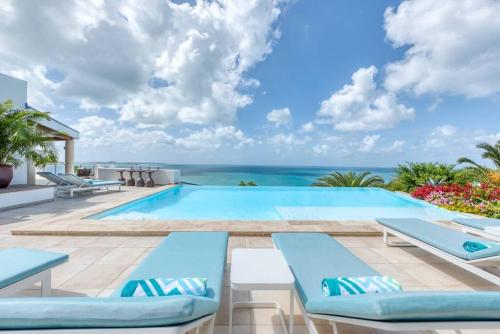 Ocean 5 - Ocean View 6 bed Luxury villa in Happy Bay - Location, gîte - Saint-Martin