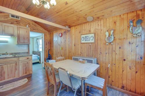 Rustic Cabin with Fire Pit, Steps to Sand Lake!