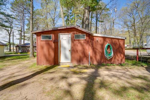 Rustic Cabin with Fire Pit, Steps to Sand Lake!