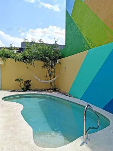 Studio - Optic Fiber, King bed, Pool, Near Beach, AC