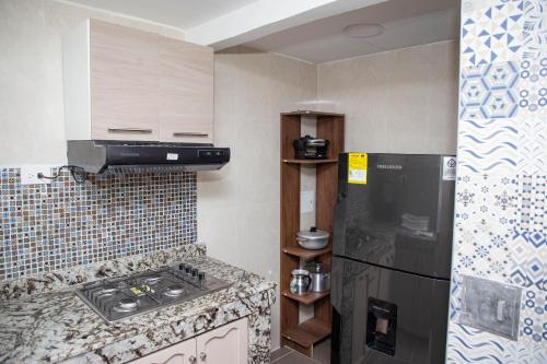 Kitchen, CASA PETRA in La Heroica