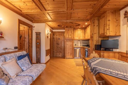 Casa Lacedel 2, on ski slopes - Apartment - Cortina d`Ampezzo