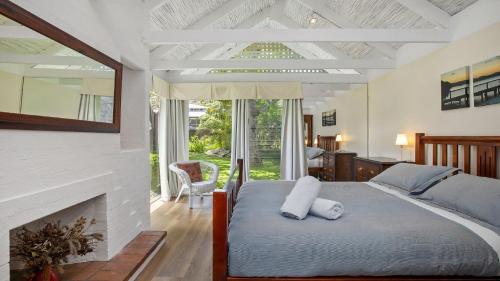 Instalaciones, Wisteria Cottage on the Lagoon/Beach in MacMasters Beach