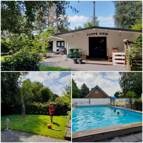 Carpe Diem, het ruime chalet met houtkachel nabij Wildlands Emmen