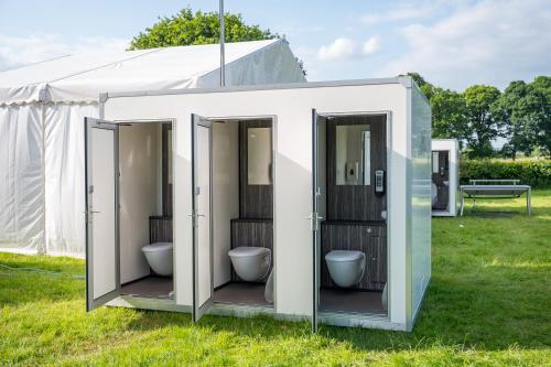 Bathroom, Festival Yurts Hay-on-Wye in Cusop