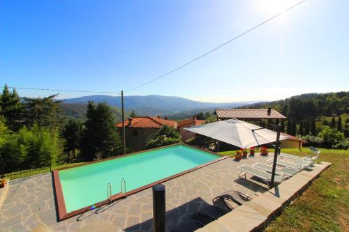 Вид, VILLA CASALTE in Кастель-Фоконьяно
