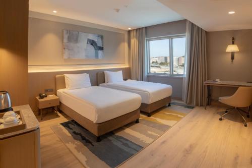 2 twin beds