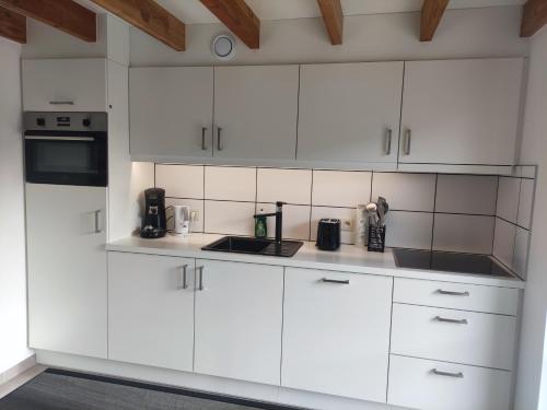 設施, Vakantiewoning Polderhuis 10, airco en verwarming in alle kamers, prive parkeerplaats en afgesloten  in 科克賽德