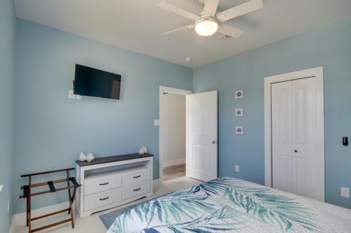 Sunny Waveland Home Rental with Pool Walk to Beach!