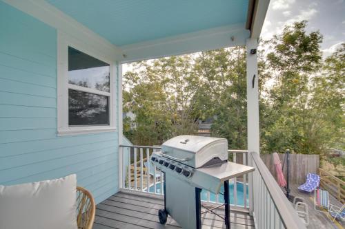 Sunny Waveland Home Rental with Pool Walk to Beach!