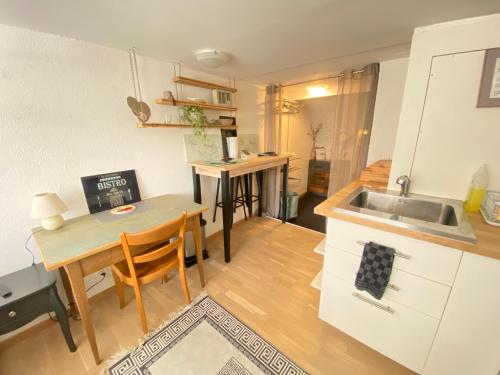 Konyha, Chez Alain Prévu - Boutique Hotel by Stay Swiss (Chez Alain Prevu - Boutique Hotel by Stay Swiss) in Porrentruy