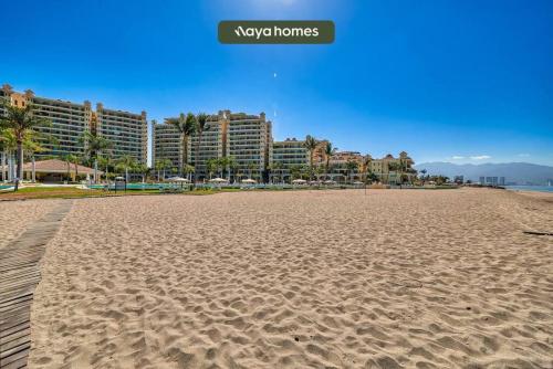 Oceanfront 2BR Condo with Private Terrace - Beach View in Puerto Vallarta, Mexico