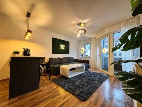 Luxurious Apartment in City-Center with Balcony, Free Parking in Bielefeld, Deutschland
