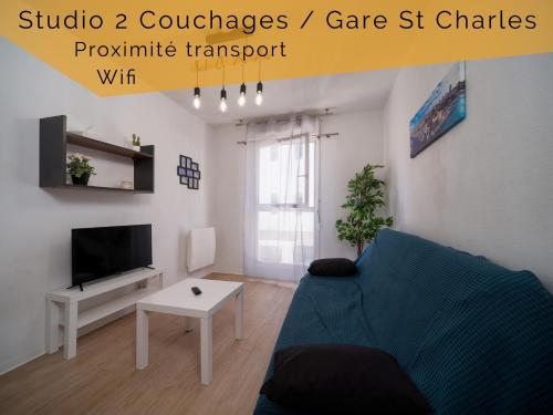 Appartement tout équipé à 5 min de la gare St Charles - Location saisonnière - Marseille