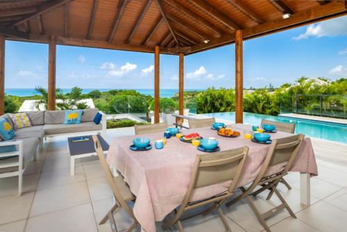 Balcony/terrace, La Villa KAZ DEL MAR in Gosier