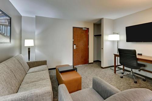 King Suite with Sofa Bed - Hearing Accessible, Shower