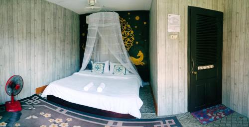 Ou river house in Nong Khiaw