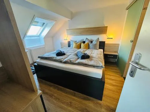 Apartment mit Blick aufs Schloss in Karlstein, Österreich
