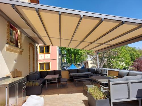 陽台/露台, 帕特因酒店 (Port Inn Hotel) in 艾希瓦爾德