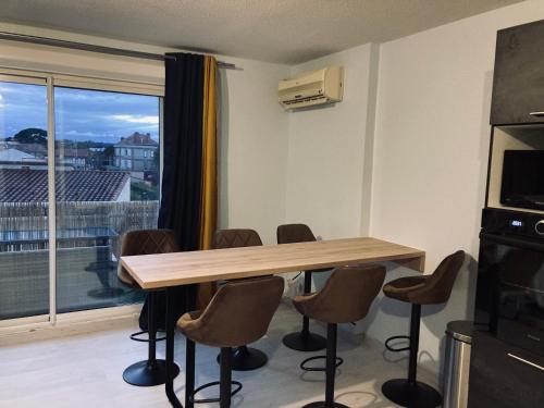 บริการและสิ่งอำนวยความสะดวก, Appartement 55m² avec vue sur Canigou et Parking in รีฟซาลต์